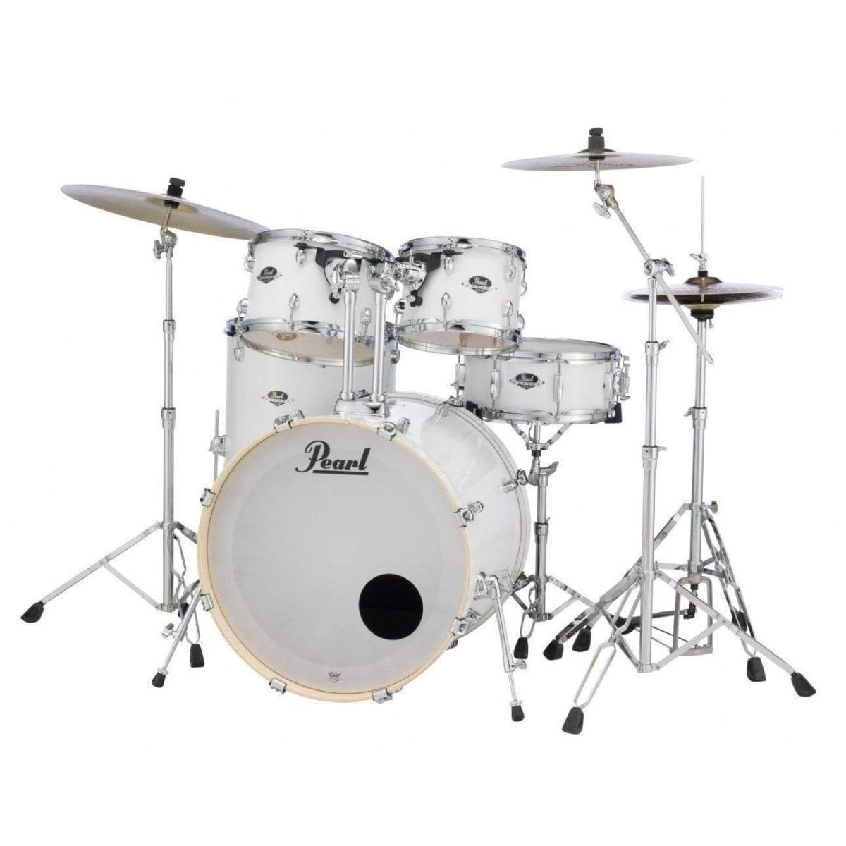Pearl Export EXX Plus 22" Fusion Plus Drum Kit Package - Pure White-Pearl-Infinite Music