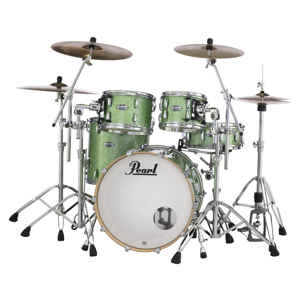 Pearl Masters Maple Complete 4-piece Shell Pack 22"Kick - Absinthe Sparkle-Pearl-Infinite Music