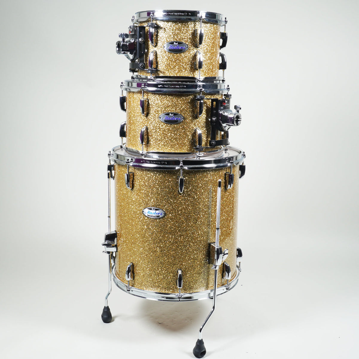 Pearl Masters Maple Complete 4-piece Shell Pack 22"Kick - Bombay Gold Sparkle-Pearl-Infinite Music