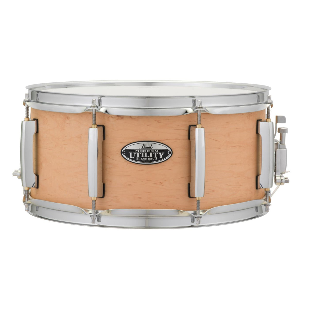 Pearl Modern Utility Maple 14 x 6.5 Snare Drum - Matte Natural-Pearl-Infinite Music