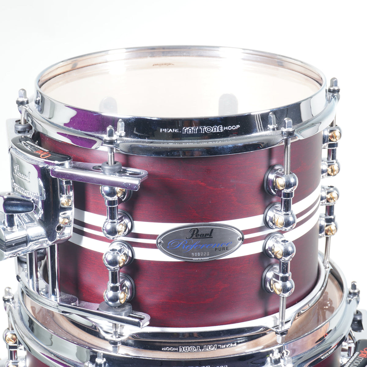Pearl Reference Pure 4 Piece Drum Set Shell Pack - Orista Rose Stripe-Pearl-Infinite Music