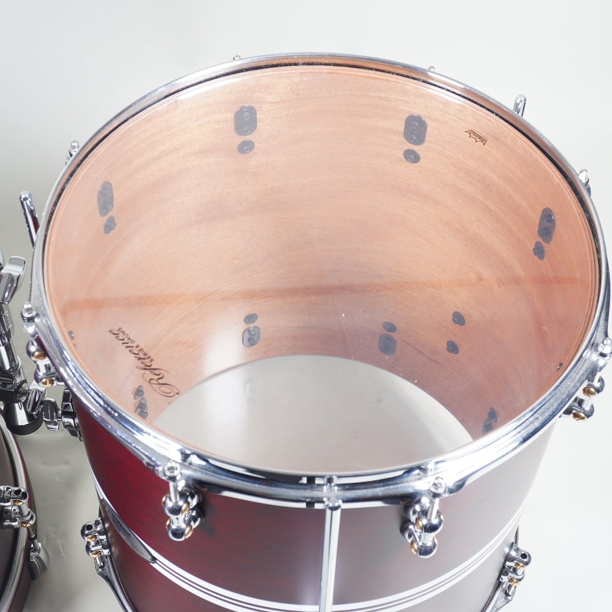 Pearl Reference Pure 4 Piece Drum Set Shell Pack - Orista Rose Stripe-Pearl-Infinite Music