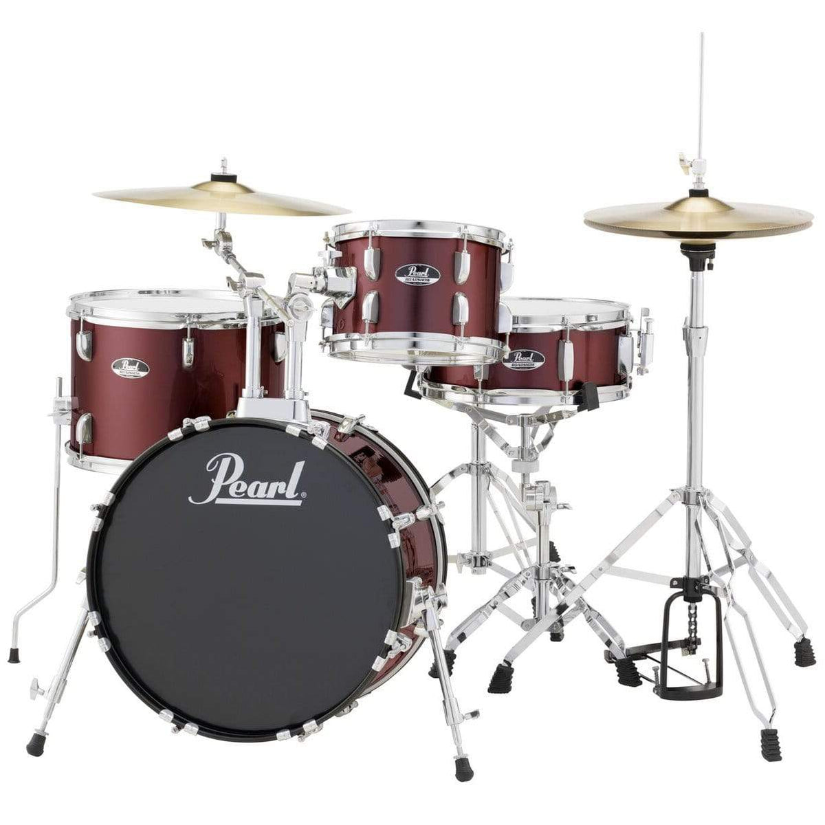 Pearl Roadshow X 18" 4 Piece Drum Kit Package - Red Wine-Pearl-Infinite Music