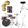 Pearl Roadshow X 18" 4 Piece Drum Kit Package - Red Wine-Pearl-Infinite Music