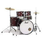 Pearl Roadshow-X Fusion Plus 5 Pce Drum Kit Package - Red Wine-Pearl-Infinite Music