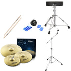 Pearl Roadshow-X Fusion Plus 5 Pce Drum Kit Package - Red Wine-Pearl-Infinite Music