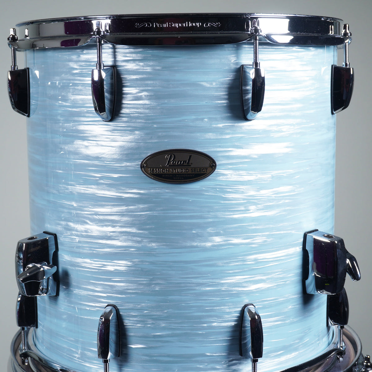 Pearl Session Studio Select 6 Piece Drum Shell Pack - Ice Blue Oyster-Pearl-Infinite Music