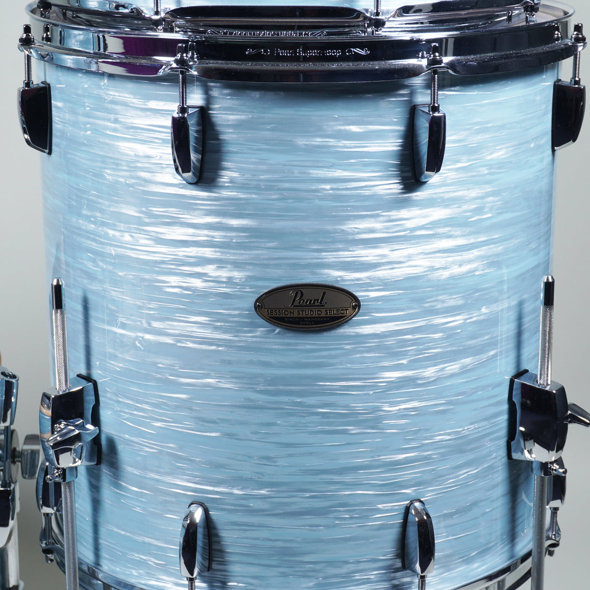 Pearl Session Studio Select 6 Piece Drum Shell Pack - Ice Blue Oyster-Pearl-Infinite Music