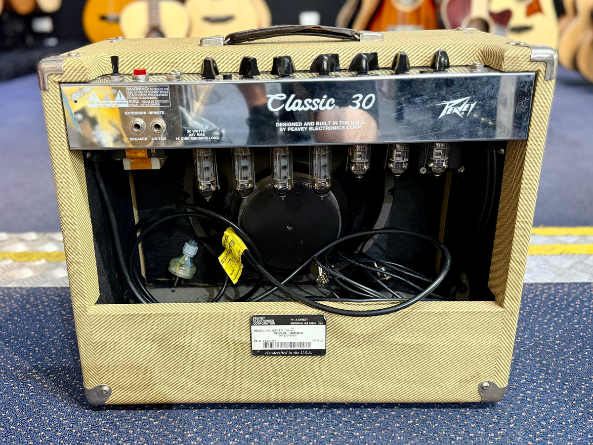 Peavey Classic 30 1x12 Guitar Amp W/- Footswitch - Made in USA ( Pre Owned )-Peavey-Infinite Music