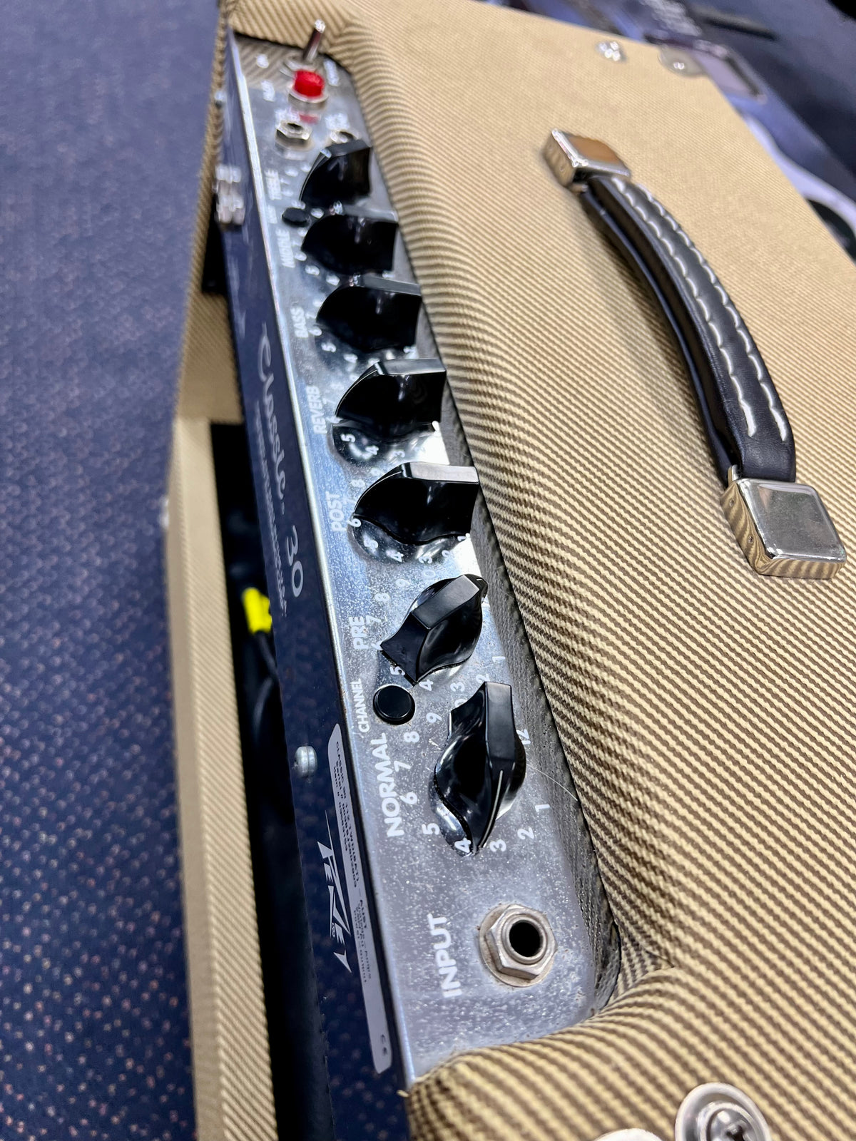 Peavey Classic 30 1x12 Guitar Amp w/- Footswitch & Celestion Vintage 30 Upgrade (Pre Owned)-Infinite Music-Infinite Music