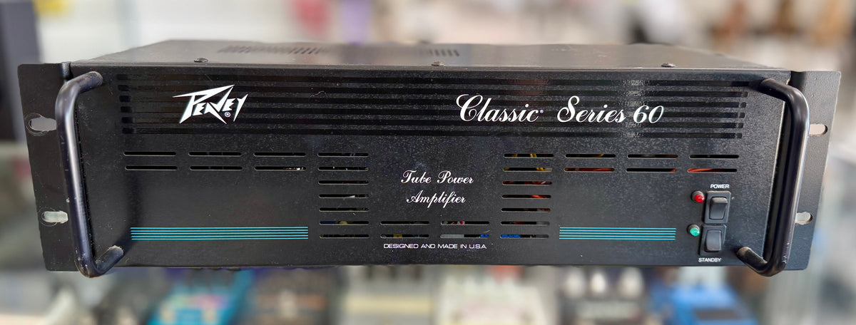 Peavey Classic Series 60 - Mono 60 watt Power Amplifier ( Pre Owned)-Peavey-Infinite Music