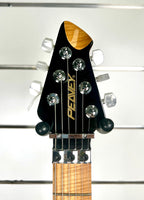 Peavey HP 2® Poplar Burl Transparent Blue Electric Guitar w/ Deluxe Hard Case (HP2 HP-2)-Peavey-Infinite Music