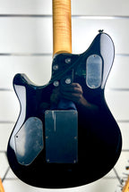 Peavey HP 2® Poplar Burl Transparent Blue Electric Guitar w/ Deluxe Hard Case (HP2 HP-2)-Peavey-Infinite Music