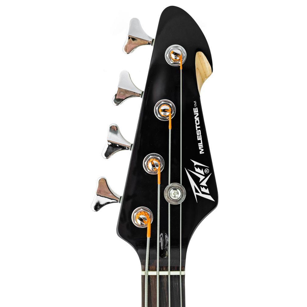 Peavey Milestone Series 4 String Bass Guitar Black-Peavey-Infinite Music