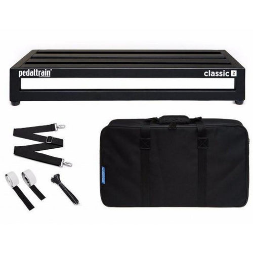 Pedaltrain Classic 2 Pedal Board with Soft Case-Pedaltrain-Infinite Music