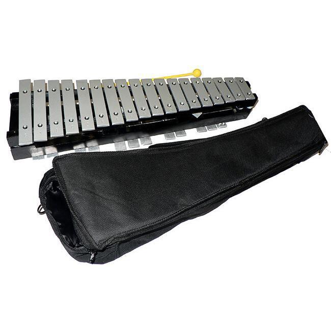 Percussion Plus 30-Note Glockenspiel with Black Wood Folding Frame & Bag-Percussion Plus-Infinite Music