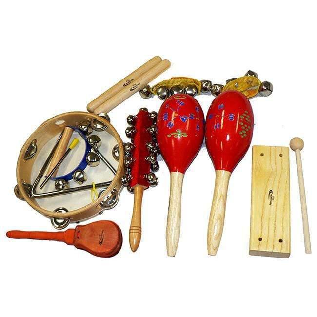 Percussion Plus 9-Piece Percussion Set in Carry Bag-Percussion Plus-Infinite Music
