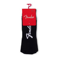 Perris Licensed Fender "Exploded Logo" Large Crew Socks in Black-Perris-Infinite Music