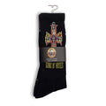 Perris Licensed GNR "Appetite For Destruction" Large Crew Socks in Black - 1 Pair-Perris-Infinite Music