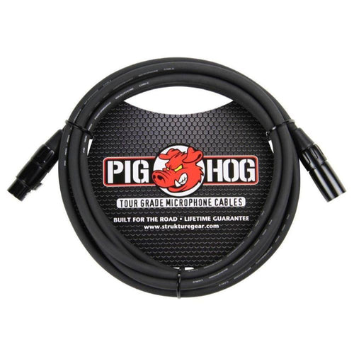 Pig Hog 10ft XLR 8mm Microphone Cable-Pig Hog-Infinite Music