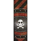 Plant Waves 2.5" Adjustable Stoned Leather Guitar Strap - Blood Stripes-PLANET WAVES-Infinite Music