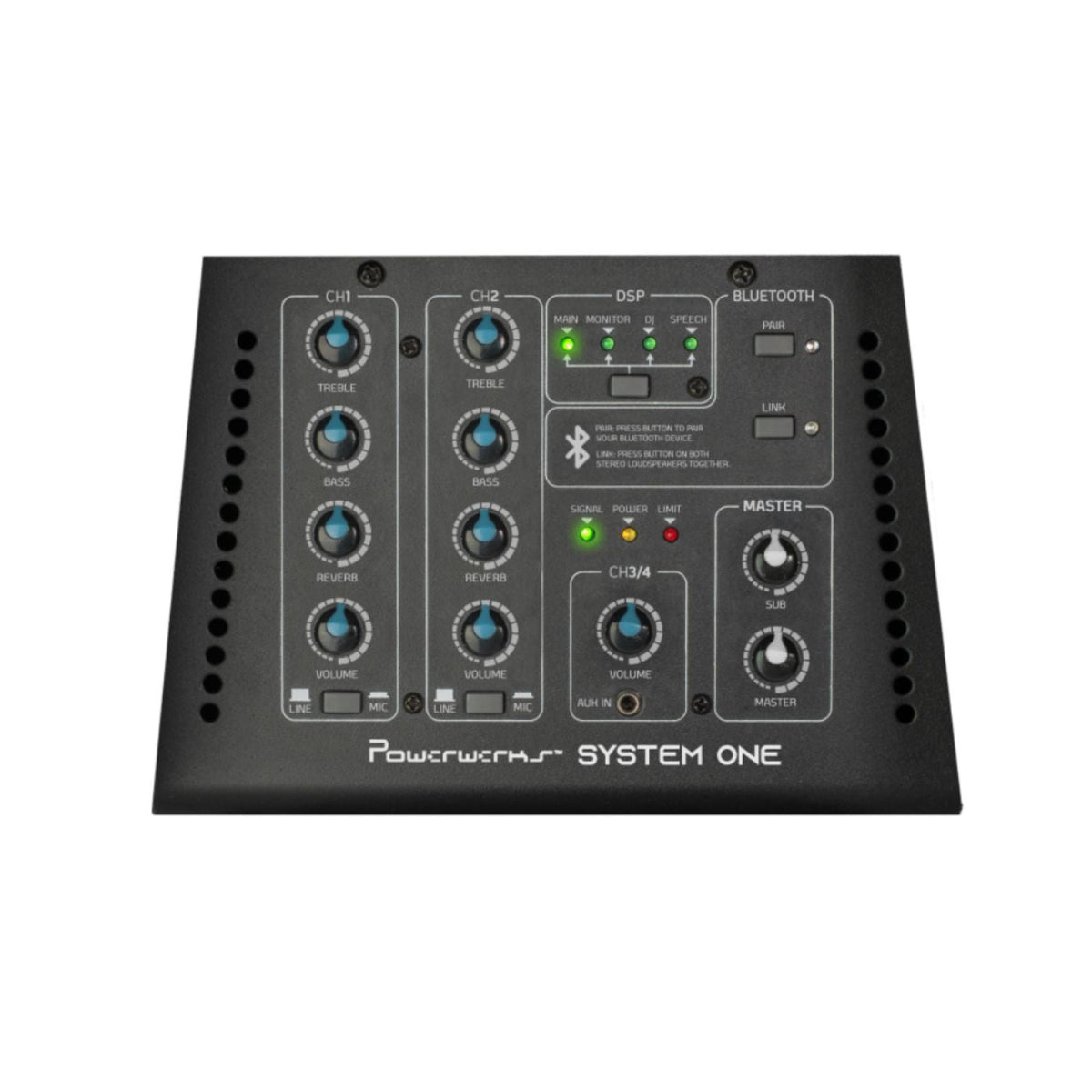 Powerwerks PWRS1 1050 Watt Powered Column Array System-Powerwerks-Infinite Music