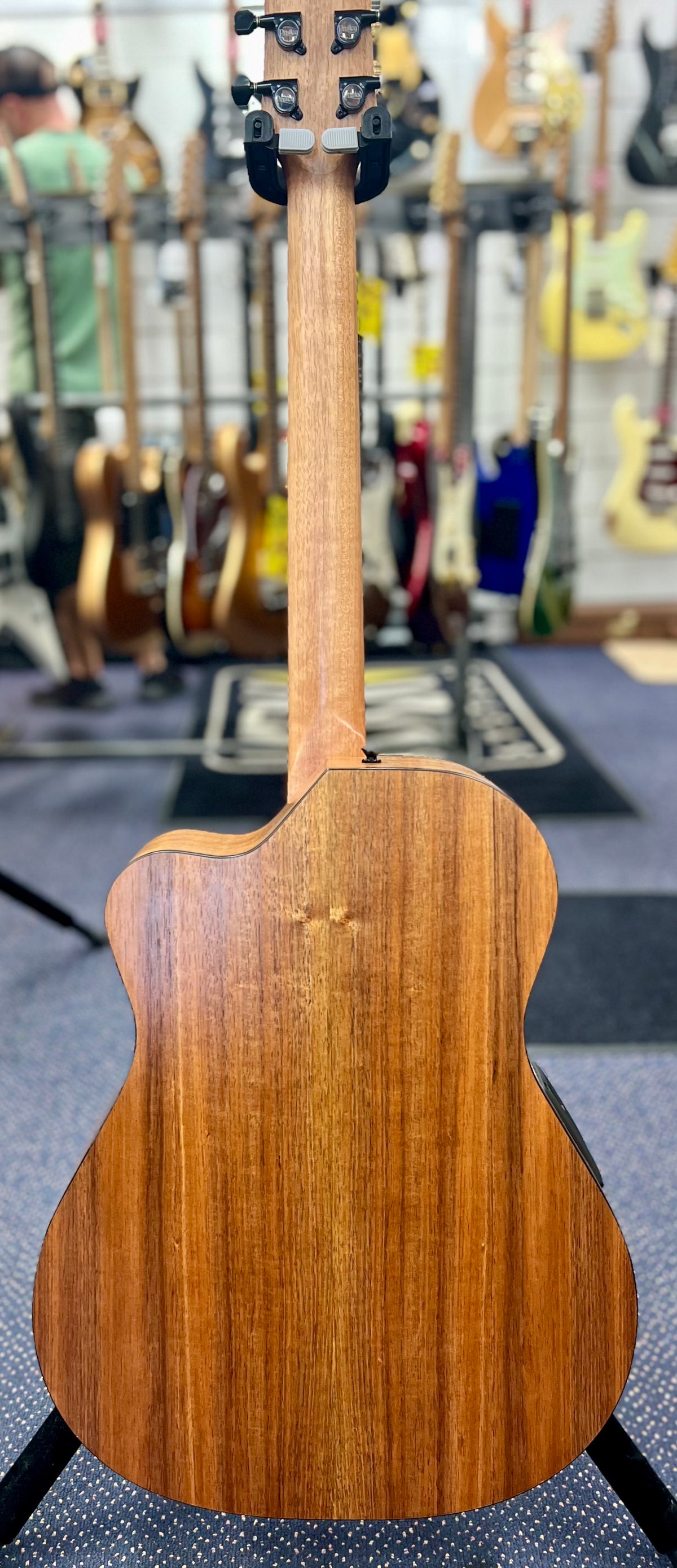 Pratley Classic Series OM Cutaway Model All Solid Tasmanian Blackwood W/- Premium Case-Pratley Guitars-Infinite Music