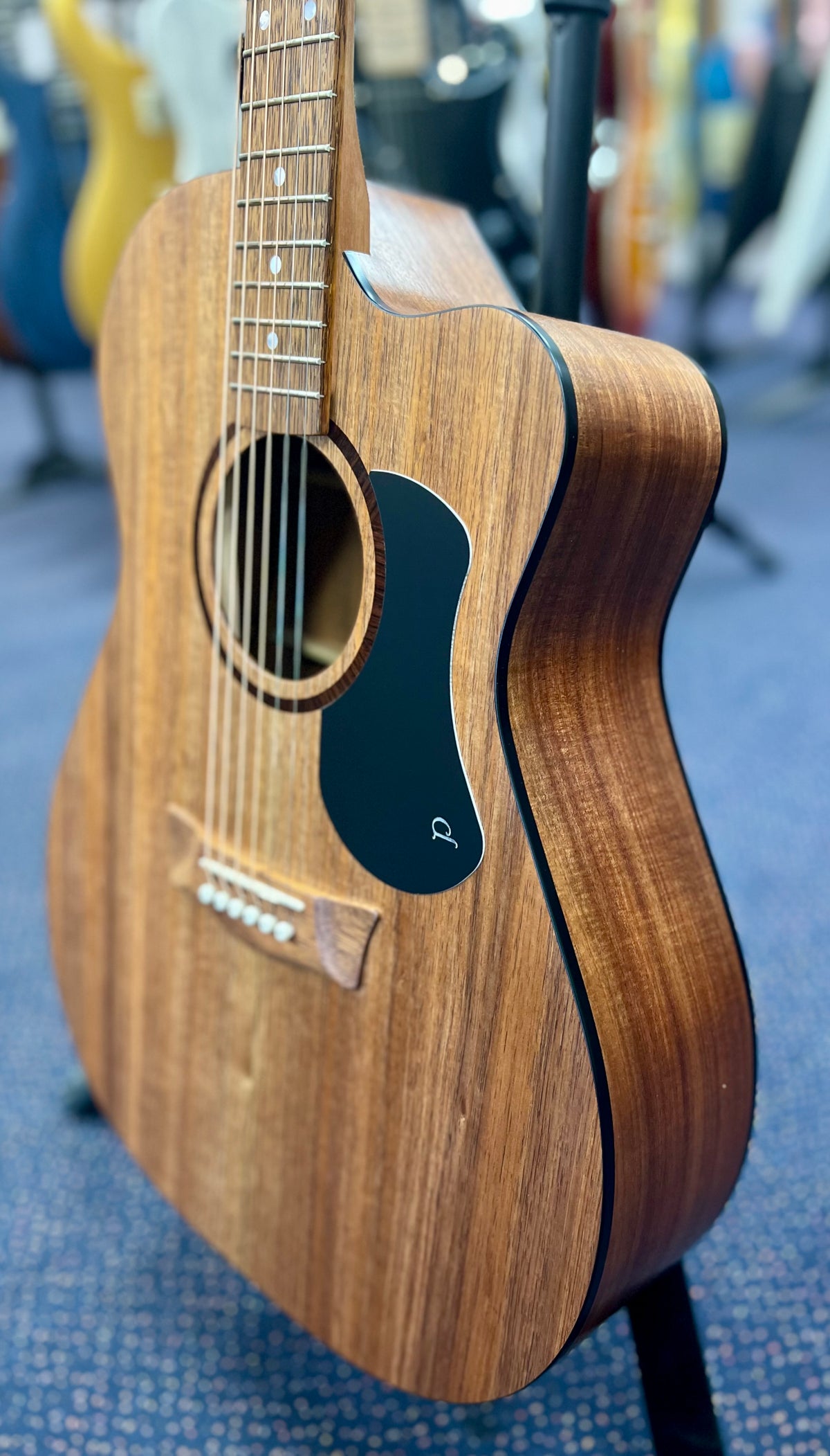 Pratley Classic Series OM Cutaway Model All Solid Tasmanian Blackwood W/- Premium Case-Pratley Guitars-Infinite Music