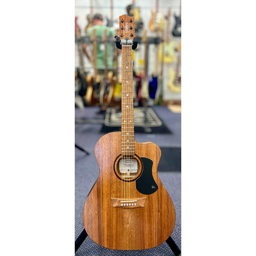 Pratley Classic Series OM Cutaway Model All Solid Tasmanian Blackwood W/- Premium Case-Pratley Guitars-Infinite Music