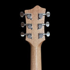 Pratley DVR Single Cutaway Solid Qld Blue Fig Body Electric Humbucker Guitar in Natural Red [PRDVR-22-R] - Case Inc.-Pratley Guitars-Infinite Music