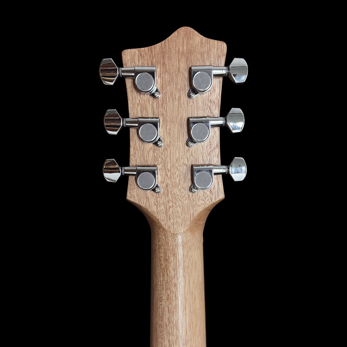 Pratley DVR Single Cutaway Solid Qld Blue Fig Body Electric Humbucker Guitar in Natural Red [PRDVR-22-R] - Case Inc.-Pratley Guitars-Infinite Music