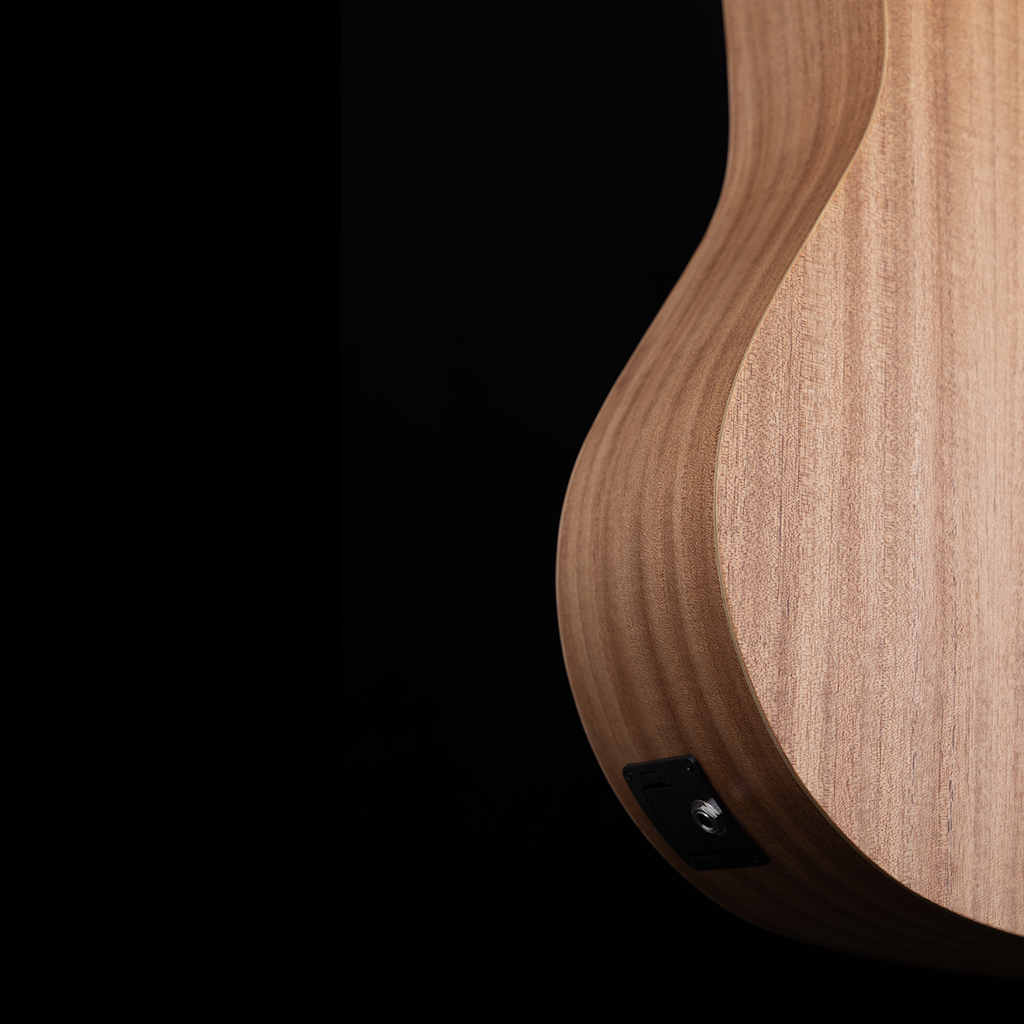 Pratley Entertainer OM Cutaway All Solid Maple B/S / Bunya Top w/pickup- W/- Hardfoam moulded case-Pratley Guitars-Infinite Music