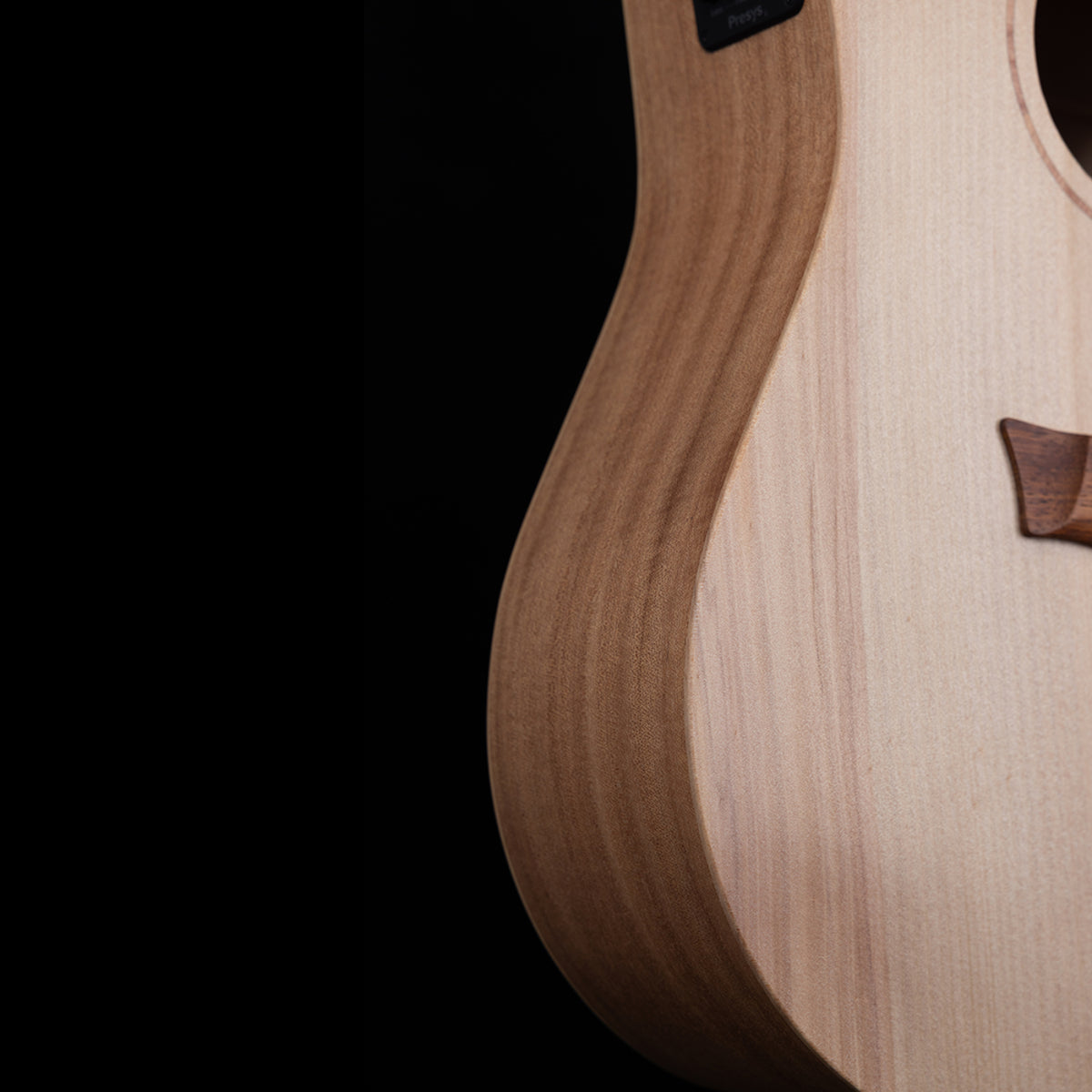 Pratley Entertainer OM Cutaway All Solid Maple B/S / Bunya Top w/pickup- W/- Hardfoam moulded case-Pratley Guitars-Infinite Music