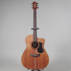 Pratley Guitars OM-SCE-BW/BW Acoustic Electric Guitar-Pratley Guitars-Infinite Music
