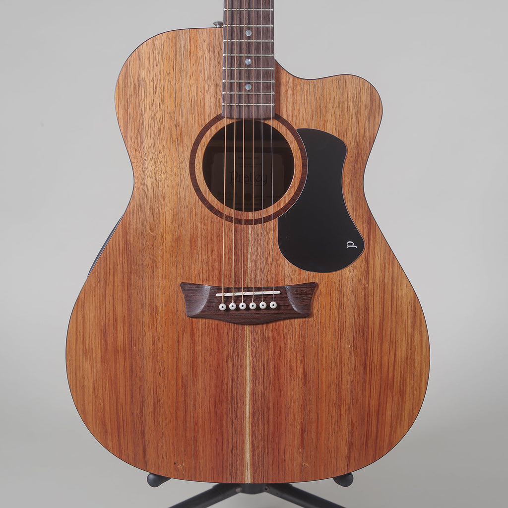 Pratley Guitars OM-SCE-BW/BW Acoustic Electric Guitar-Pratley Guitars-Infinite Music
