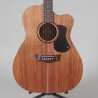 Pratley Guitars OM-SCE-BW/BW Acoustic Electric Guitar-Pratley Guitars-Infinite Music
