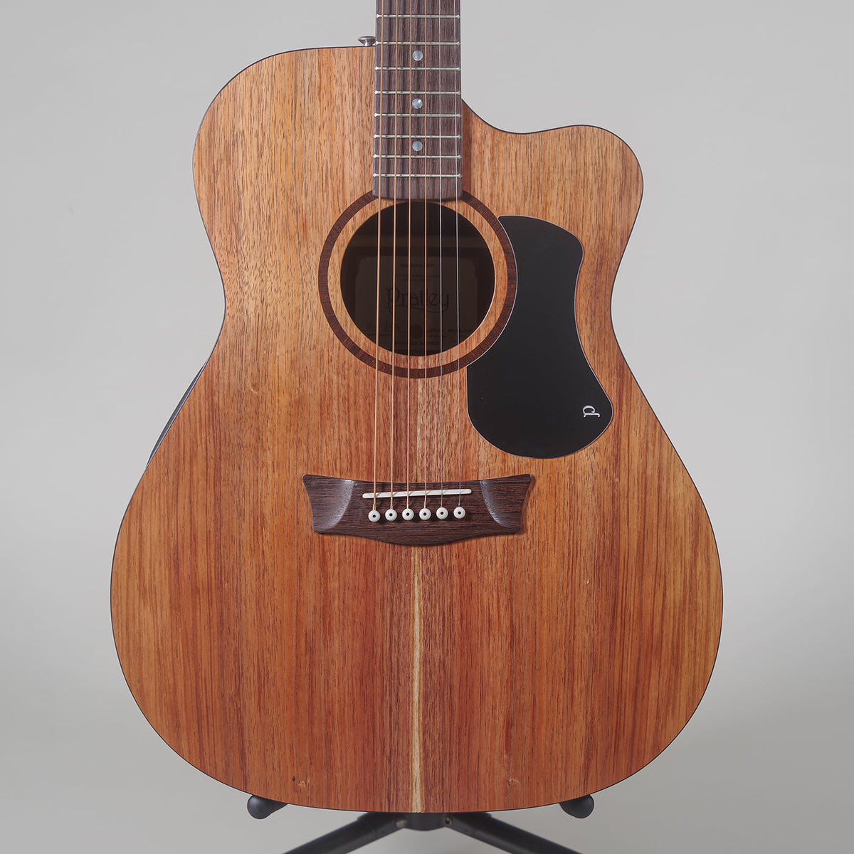 Pratley Guitars OM-SCE-BW/BW Acoustic Electric Guitar-Pratley Guitars-Infinite Music