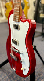 Pratley Indigo Single Cutaway Solid Body Electric Mini Humbuckers Natural Red W/-Case-Pratley Guitars-Infinite Music
