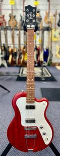 Pratley Indigo Single Cutaway Solid Body Electric Mini Humbuckers Natural Red W/-Case-Pratley Guitars-Infinite Music