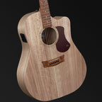 Pratley SL Dreadnought Cutaway / Electric Solid Top, Layered Back & Sides all Qld Blue Fig W- Premium Pratley Case[PRSLD-CE-FF]-Pratley Guitars-Infinite Music