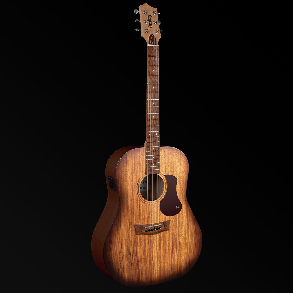 Pratley SL Dreadnought Layered Araucaria Back & Sides, Solid Blackwood Top w/pickup W/ Gig Bag-Pratley Guitars-Infinite Music
