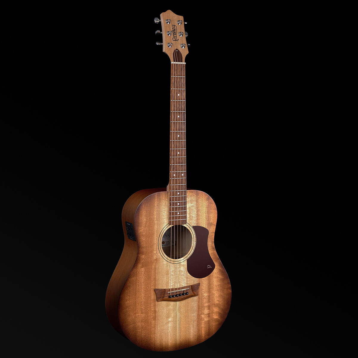 Pratley SL Stage Layered Araucaria Back & Sides, Solid Maple Top w/pickup W/ Gig Bag [PRSLS-E-AM]-Pratley Guitars-Infinite Music