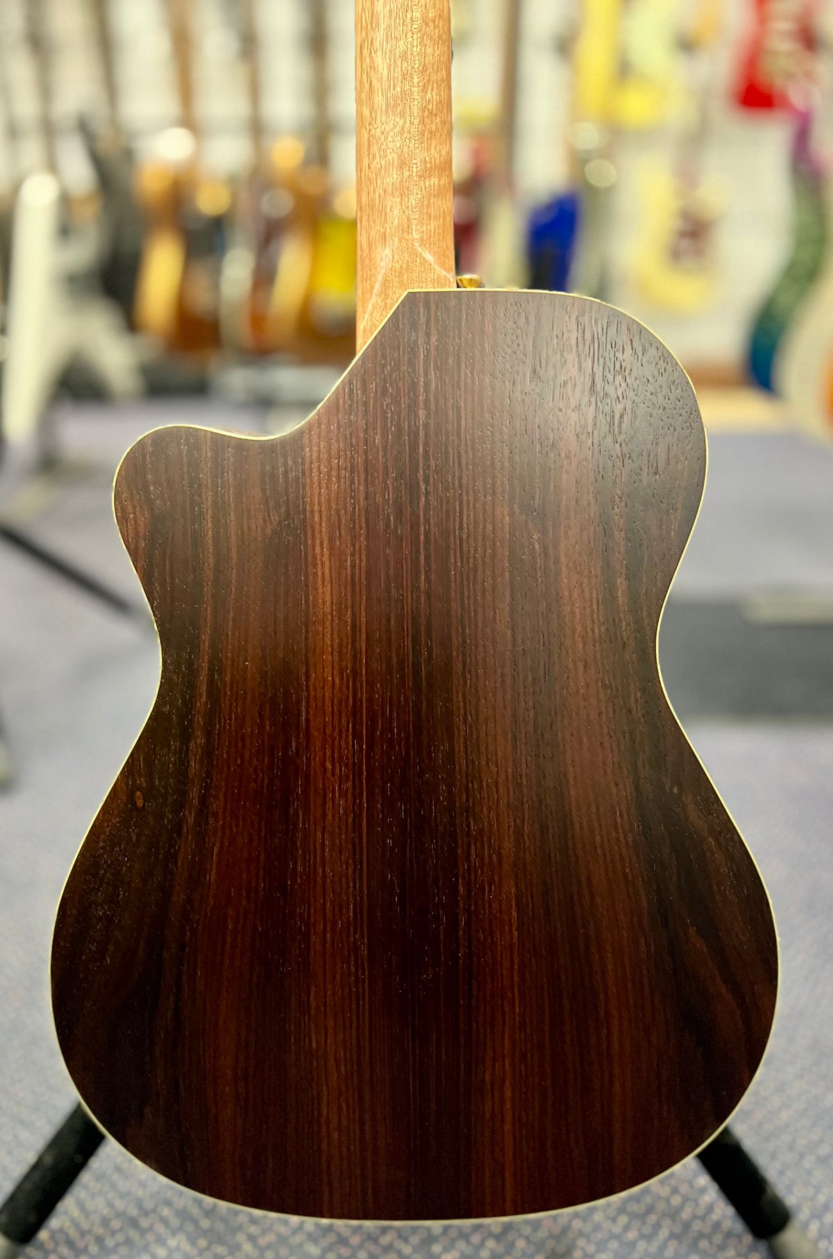 Pratley Studio Series OM Cutaway Model All Solid Indian Rosewood B/S Sitka Spruce Top - W/- Hardcase-Pratley Guitars-Infinite Music