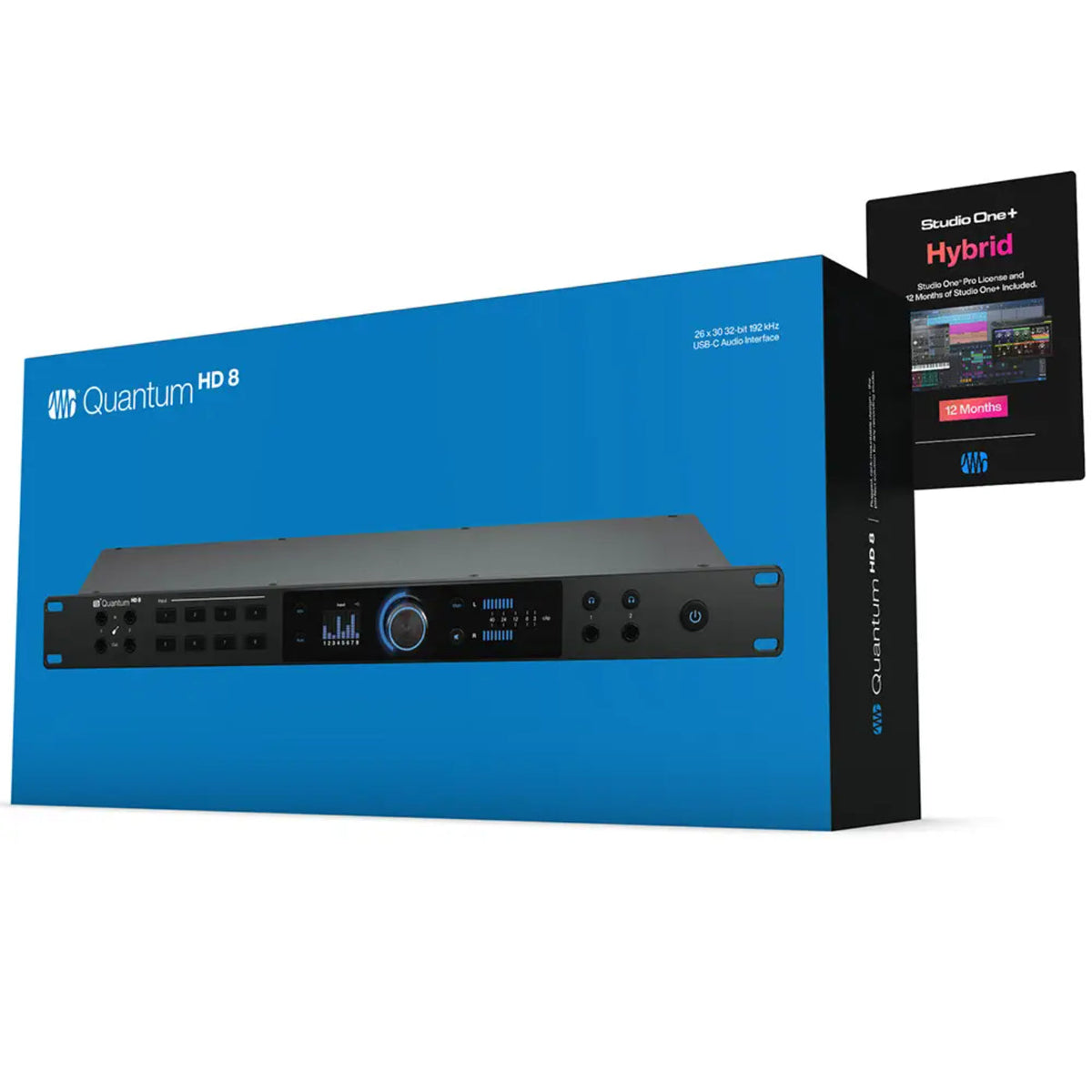 PreSonus Quantum HD8 USB-C 26x30 Audio Interface - 32-bit / 192 kHz-Presonus-Infinite Music