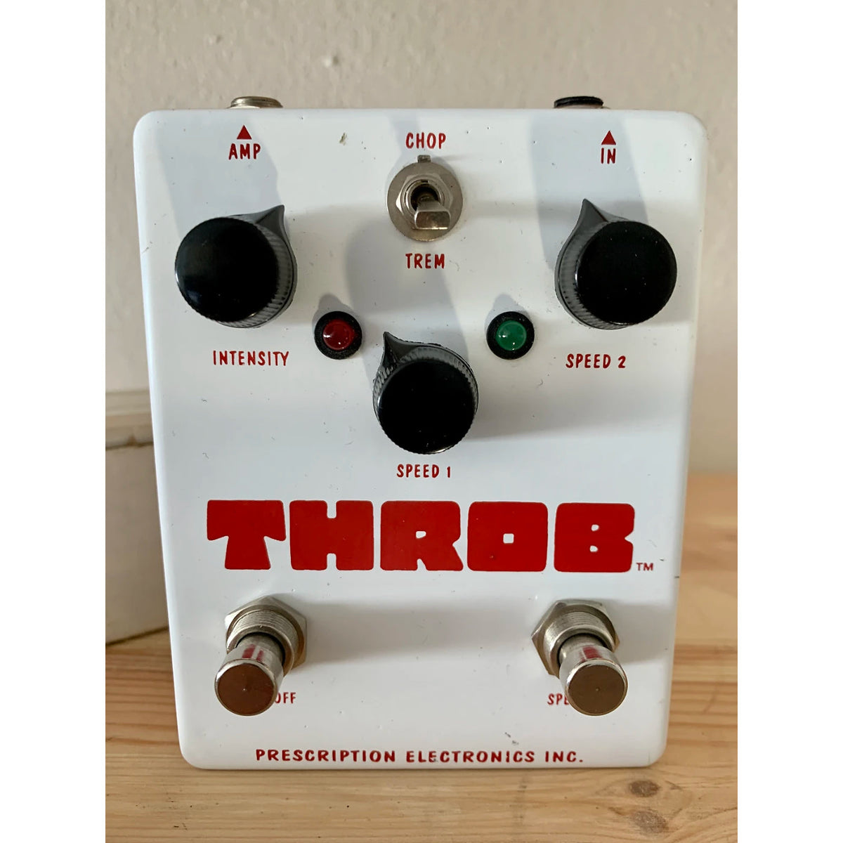 Prescription Electronics -Throb Pedal- 90's - Pre Owned with Box-Prescription Electronics-Infinite Music