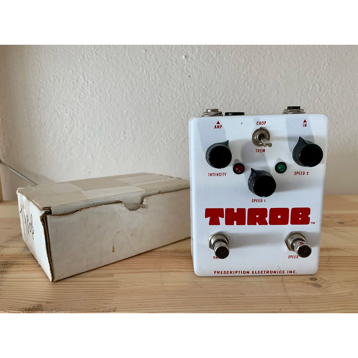 Prescription Electronics -Throb Pedal- 90's - Pre Owned with Box-Prescription Electronics-Infinite Music