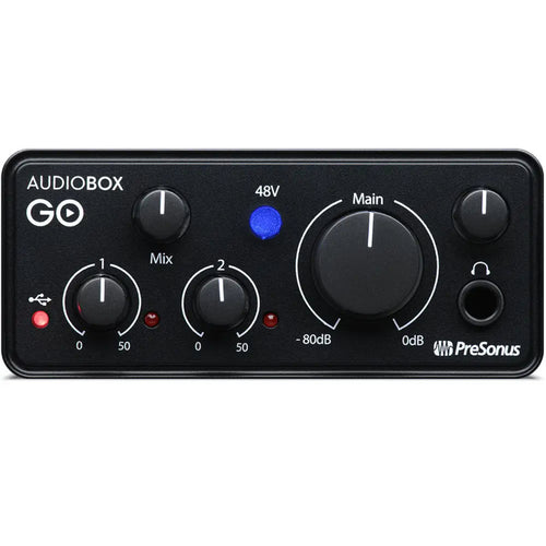 Presonus Audiobox GO Compact USB Audio Interface-Presonus-Infinite Music