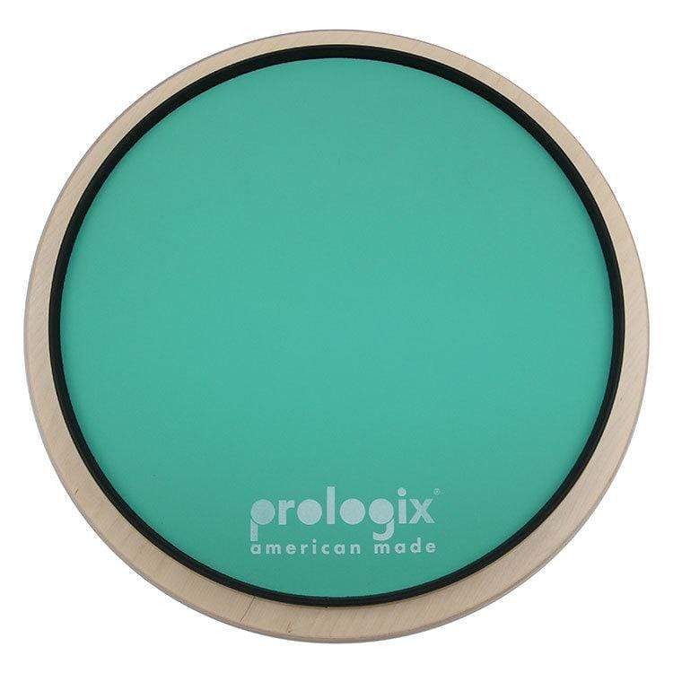 Pro Logix 12" Green Logix Practice Pad with Rim - Light Resistance-Prologix-Infinite Music