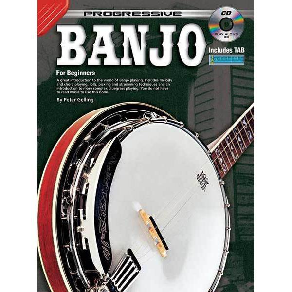Progressive Banjo Book/CD-Progressive-Infinite Music