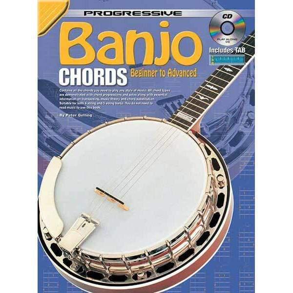 Progressive Banjo Chords Book/CD-Progressive-Infinite Music